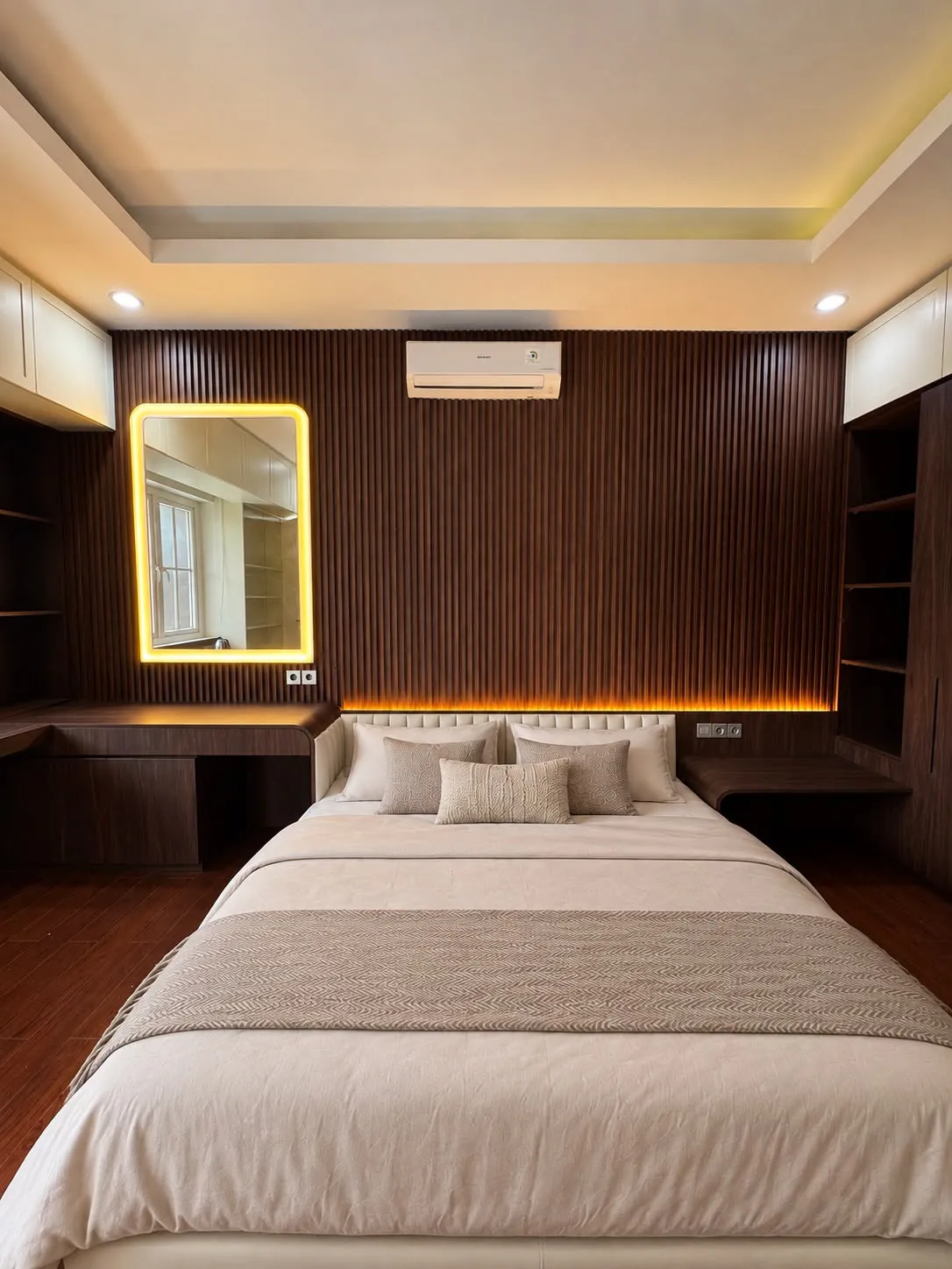 Interior Kamar Tidur Custom di Fatmawati